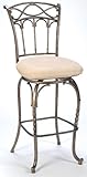 IMAGE OF Hillsdale Furniture 4708-827 Kendall Swivel Bar Stool, Pewter