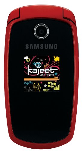 Samsung SGH-M300 Prepaid Phone, Red (Kajeet)