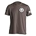 Men's Tshirts Graphic Divided We Fall Patriotic T-Shirt (XL, Brown)