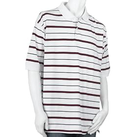 Dawson and Brooks Men's Yarn Dyed Jersey Striped Polo