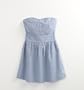 Jack Bb Dakota Brodie Chambray Dress - Blue X Xs