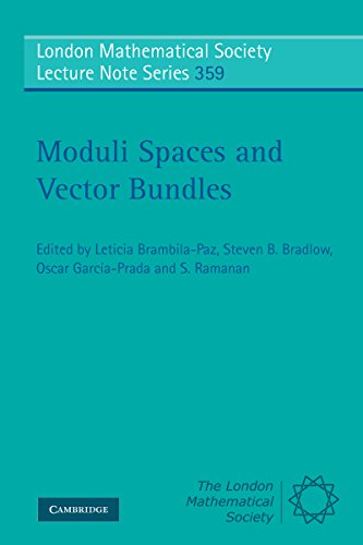 Moduli Spaces and Vector Bundles (London Mathematical Society Lecture Note Series)
