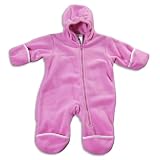 Columbia - Infant Girls Fleece Snowtop Bunting II, Pink Frost