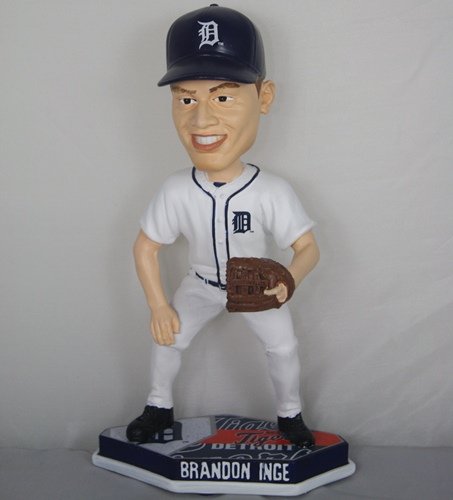 MLB Detroit Tigers Inge B. #15 Home Base Plate Bobble Head