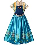American Vogue ANNA ELSA FROZEN FEVER Girl's Birthday Dress Costume