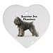 Bouvier des Flandres Ornament (Heart)