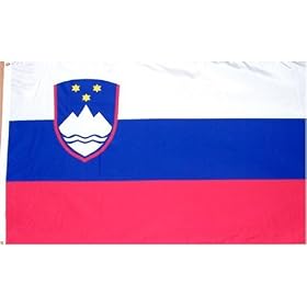 Slovenia National Country Flag 3' x 5'