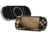 PlayStation Portable 3000 (PSP-3000) Skin - NEW - MATTE BLACK system skins  ....