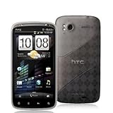 Clear TPU Candy Rubber Flexi Skin Case Cover for For HTC Sensation 4G / Pyr ....