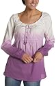 Esprit Women's Dip Dye Long Sleeve Blouse