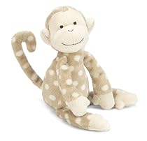Jellycat Monty Monkey Rattle - 8 inches

