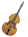 / バスバイオリン ミニピン Bass Violin Mini Pin