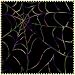 Fat Quarter Halloween Spider's Web Cotton Quilting Fabric - Ghoul's Night Out