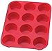 HIC Brands that Cook Essentials Silicone 12-Cup Muffin Pan