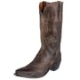 1883 by Lucchese Men's N3556 5/4 Western Boots,Stonewash Chocolate Burnish,8.5 D(M)US