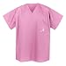 UA University of Alabama Logo Pink Logo Scrub Top SHIRT-Size SM- For HER -Officially Licensed NCAA College Logo Apparel Unique GIFT Ideas For Mom Nurses Ladies Students Graduation