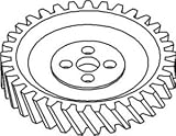 New Camshaft Hydraulic Pump Drive Gear EAF907B Fits FD