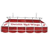NHL Detroit Redwings Stained Glass 40-inch Lighting Fixture