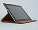 inShang® Checker Damier 360 degree rotating smart case/cover/stand for iPad2/3/4, With auto sleep/wake function (iPad 2/3/4, Black/Brown)