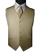 Tuxedo Vest - Venetian Gold, Includes Matching Windsor Band Tie