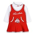 Newborn Girls' 2-pc. Cheerleader Set - Ohio State