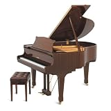 Suzuki M-680 BL 5'8 Acoustic Grand Piano ,High Gloss Mahogany Brown