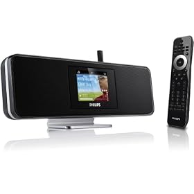 Philips NP2900/37 WiFi Internet Radio Network Music Player with Rhapsody (Black)