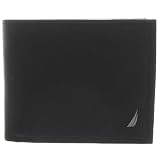 Nautica Mens Leather Multicard Passcase Wallet
