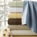 IMAGE OF Turkishtowels Letto Basics Bedding Collection King Sheet Set, Gold
