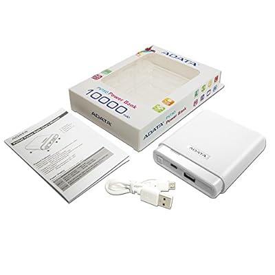 ADATA PV150 Power Bank with Long-lasting Power and Enduring Elegance(APV150-10000M-5V-CWH)