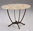 Malibu "Satin Medium Bronze" Dining Table By Powell Furniture