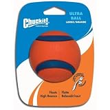 Ultra Dog Ball Toy in Orange Size