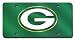 Green Bay Packers License Plate Cover (Green)
