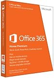 Microsoft Office 365, Home Premium, Licence Card, 5 Users, 1 year subscription (PC/Mac)