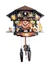 German Cuckoo Clock - Beer Drinker Painted German Cuckoo Clock - Beer Drinker Painted