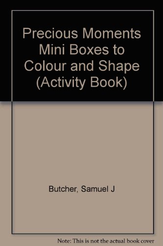 Precious Moments (Special Delivery) Mini-Boxes to color and share