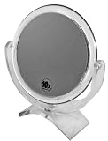 Fantasia - Miroir grossissant double face ( x 10 et x 1) sur pied - Acrylique - Hauteur: 21 cm, ø 17 cm (Import Allemagne)