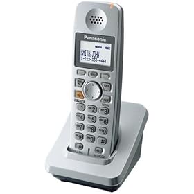 Panasonic  5.8 Ghz Silver Cordless Phone (KX-TGA600S)