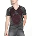 G by GUESS Sergeant V-Neck Tee, BLACK (XL)