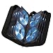 UKayed 120 DVD/CD Padded Storage Wallet In Black