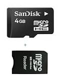4GB MS Pro Duo for PSP (4GB MicroSD+Adapter)
