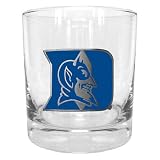 Duke Blue Devils NCAA Double Rocks Glass