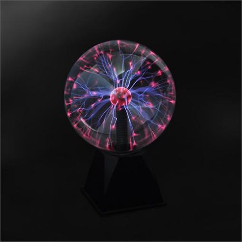 Electronic-Star Plasmakugel Blitzkugel Retro 20cm schwarz Preisvergleich