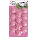 Intech solid Practice Balls, 12 Pack (Pink)