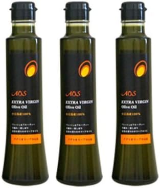 Shodoshima production 100% extra virgin olive oil 200ml 3 pcs set
