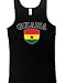 Ghana Shield International Soccer Juniors Tank Top, Ghanaian Soccer Juniors Boy Beater, Medium, Black