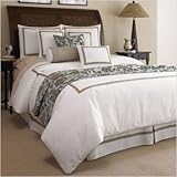 Elise Duvet in White Size: King