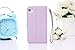Case for Iphone5s, Fashion Ailun Leather Wallet Card Flip Case Cover Skin for Apple Iphone 5 5g 5s (Pansy)