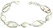 Faceted Rutilated Quartz Bracelet - Sterling Silver