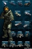 Halo 3 (Chart, Humanity) Art Poster Print - 24